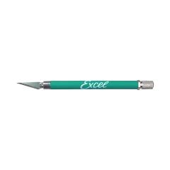 Excel Blades 16022 K18 Grip-on Knife with No. 11 Carbon Steel Double Honed Blade, Green (Case of 12)