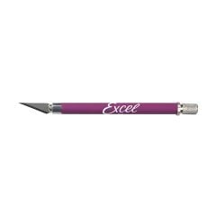 Excel Blades 16025 K18 Grip-on Knife with No. 11 Carbon Steel Double Honed Blade, Purple (Case of 12)