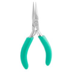 Excelta 11I ★★★ Medium Chain Nose Stainless Steel Pliers with Cushioned Grips, 4.8" OAL