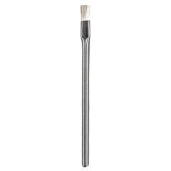★★★ Straight Dissipative Statig09 ESD-Safe Cleanroom Brush with 0.125" dia. Stainless Steel Handle, 3.5" OAL