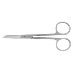 Excelta 271 Stainless Steel Scissors with Straight, Slim, Very Fine Blades & Extra-Long Handles, 4.75" OAL