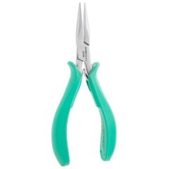 Excelta 2844 Two Star 5.00" Medium Chain Nose Stainless Steel Plier