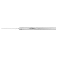 Excelta 331A ★★★ Stainless Steel Probe with Straight, Short, Mini Fine Tip, 3.0" OAL