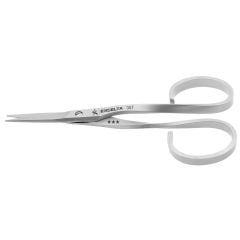 Excelta 357 ★★★ Medical-Grade Scissors with Straight, Fine, Sharp Pointed Blades, 3.836" OAL