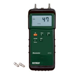 Extech 407910-NIST 29psi Heavy-Duty Differential Pressure Manometer, includes NIST Certificate