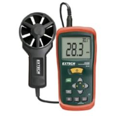 CFM/CMM Mini Vane Thermo-Anemometer with IR Thermometer