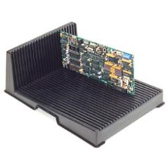 Angle-Rak PCB Rack with (25) 0.125"W x 0.200"D Slots & 0.375" Pitch, 8" x 10"