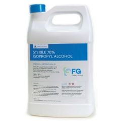 FG Clean Wipes 6-LS7030VS-IPA-1G 70% Sterile Isopropyl Alcohol (IPA), USP-Grade, 1 Gallon Bottle