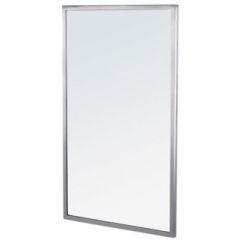 CleanPro® Wall Mounted Cleanroom Mirror with Stainless Steel Welded Frame