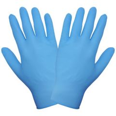 Powder-Free Disposable 5 Mil Nitrile Gloves, Blue
