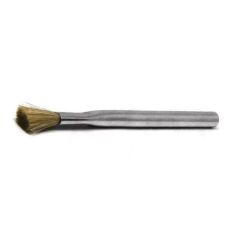 Gordon Brush 1HH Anti-Static Applicator Brushes with 5/8" Horse Hair Bristles, 3/4" Trim & 3/8" dia. Zinc Plated Steel Handle, 4-1/2" OAL