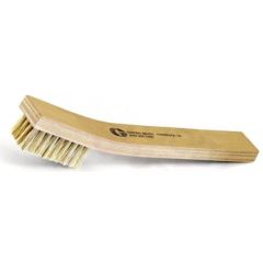 Gordon Brush 36CK Anti-Static Scratch Brush with Large Quadruple Row 2-1/8" Hog Hair Bristles, 3/4" Trim & Plywood Toothbrush Handle, 8-1/4" OAL