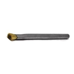 Gordon Brush SST10CK Anti-Static Applicator Brush with 3/8" Hog Hair Bristles, 3/8" Trim & 5/16" dia. Stainless Steel Tube Handle, 4-3/4" OAL