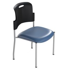 healtHcentric Stacker Seating with IC+ Infection Control Upholstered Seat & Plastic Back
