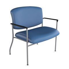 healtHcentric Bariatric Guest Seating with IC+ Infection Control Upholstered Seat & Back