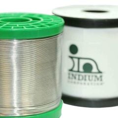 Indium CW-301 Sn63/Pb37 Halogen-Free 1.8%/2.5%/3.5% Water Soluble Flux Cored Solder Wire