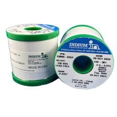 Indium CW-301 SAC305 Lead-Free, 1.8%/2.5%/3.5% Water Soluble Flux Cored Solder Wire