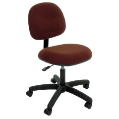 Industrial Seating Series 45 Desk Height Chair with Black Nylon Base, Fabric