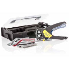 Jokari 60000 QUADRO Multi-Tool for 14 to 20 AWG Wire, includes 3 Magazine End Sleeves