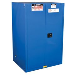 Justrite 869028 Sure-Grip® EX Hazardous Material Safety Cabinet with 2 Self-Closing Doors, 34" x 43" x 65"