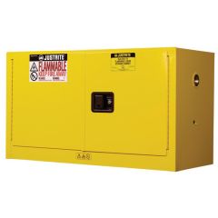Justrite 891700 Sure-Grip® EX Piggyback Flammables Storage Cabinet with 2 Doors, 18" x 43" x 24"