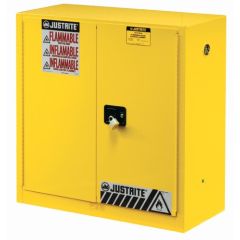 Justrite 893020 Sure-Grip® EX Flammables Safety Cabinet with 2 Self-Closing Doors, 18" x 43" x 44"