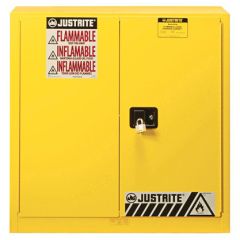 Justrite 893300 Sure-Grip® EX Flammables Safety Cabinet with 2 Doors, 24" x 36" x 35"