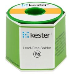 K100LD Lead-Free Rosin 3.3% Flux Core Solder Wire, 1 lb. Spools