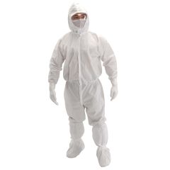 Kimtech™ A5 Disposable Cleanroom Coveralls, White