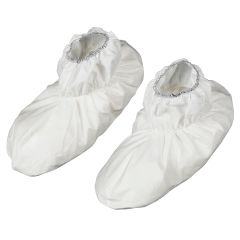 Kimtech™ A7 Ankle-High Shoe Covers with Vinyl Sole, White