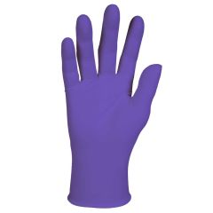 Powder-Free 6 Mil Sterile Exam Gloves, Purple, 9.5"