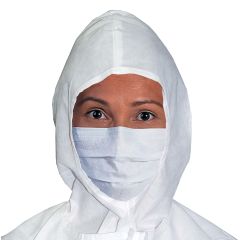 Kimtech™ M3 Pleated Cleanroom Mask with Soft Ties, White