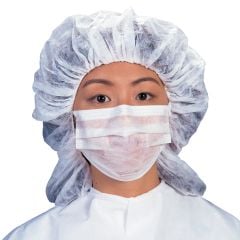 Kimtech™ M6 Pleated Cleanroom Face Mask with Earloops, White