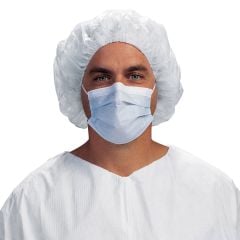 Kimtech™ M5 Pleated Cleanroom Face Mask with Earloops, Blue