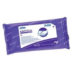 Kimtech Pure™ W4 Sterile Presaturated Wipers, 70% IPA, 11" x 9"