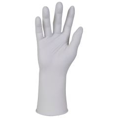 Kimtech™ G3 Sterling™ Powder-Free 4 Mil Nitrile Cleanroom Gloves, Gray, 12"