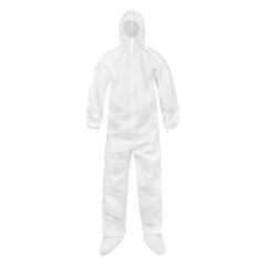 Lakeland Industries CTL414CS CleanMax® Clean Manufactured Sterile Coveralls with Attached Hood & Boots (Case of 25)