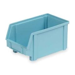 LEWISBins PB30-F Plastibox® Parts Bin, Light Blue, 5.8" x 9.5" x 5"