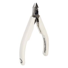 Precision Small Tapered Head Diagonal Micro-Bevel® Alloy Steel Cutter with Supreme Traditional Handles, 4.29" OAL