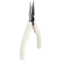 Lindstrom 7891 Supreme Series ESD-Safe Medium Chain Snipe Nose Pliers with Serrated Jaw & Synthetic Handles, 5.20" OAL