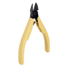 Lindstrom 8142 Precision Small Oval Head Diagonal Ultra-Flush® Alloy Steel Cutter with Standard Traditional Handles, 4.33" OAL