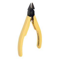 Lindstrom 8144 Precision Small Tapered Head Diagonal Flush Alloy Steel Cutter with ERGO™ Handles, 4.33" OAL
