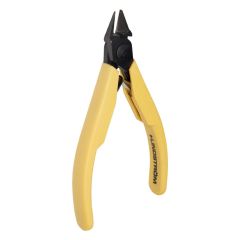 Lindstrom 8146 Precision Small Tapered & Relieved Head Diagonal Micro-Bevel® Alloy Steel Cutter with Standard Traditional Handles, 4.33" OAL
