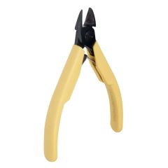 Lindstrom 8150 Precision Medium Oval Head Diagonal Micro-Bevel® Alloy Steel Cutter with Standard Traditional Handles, 4.43" OAL