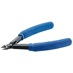 Precision Long Large Tapered Head Diagonal Micro-Bevel® Alloy Steel Cutter with Long HandSaver Grip Ergonomic Handles, 6.19" OAL