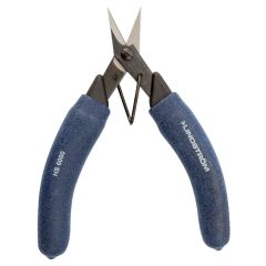 Multi-Purpose Shear, Large Serrated Edge Head Smooth Carbon Steel Kevlar Cutter with Precision Screw Joint & Non-Slip Grip Handles, 5.70" OAL