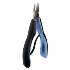 Lindstrom RX7893 Ergonomic Short Snipe Nose Pliers with Smooth Jaw