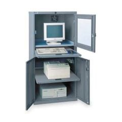 Lista CWS1350 Computer Cabinet Workstation, 29.5" x 28.25" x 57"