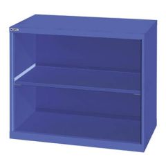 Lista XSHS0750-TSC HS Width Cabinet with 1 Shelf, Bright Blue, 22.5" x 40.25" x 33.5"