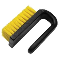 Menda 35689 Curved Handle Nylon Dissipative Brush, 3" x 1.5"
